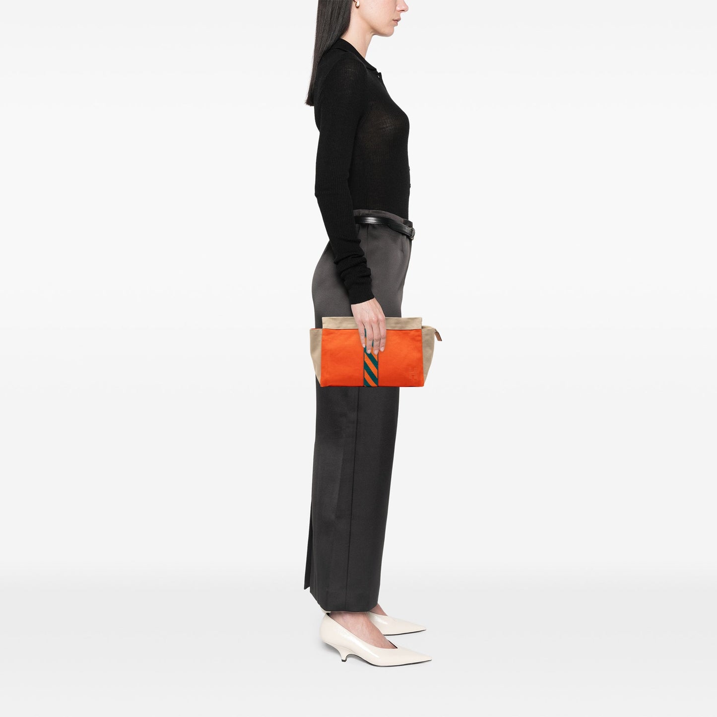 Hermès Canvas Jimetou Jumping Case