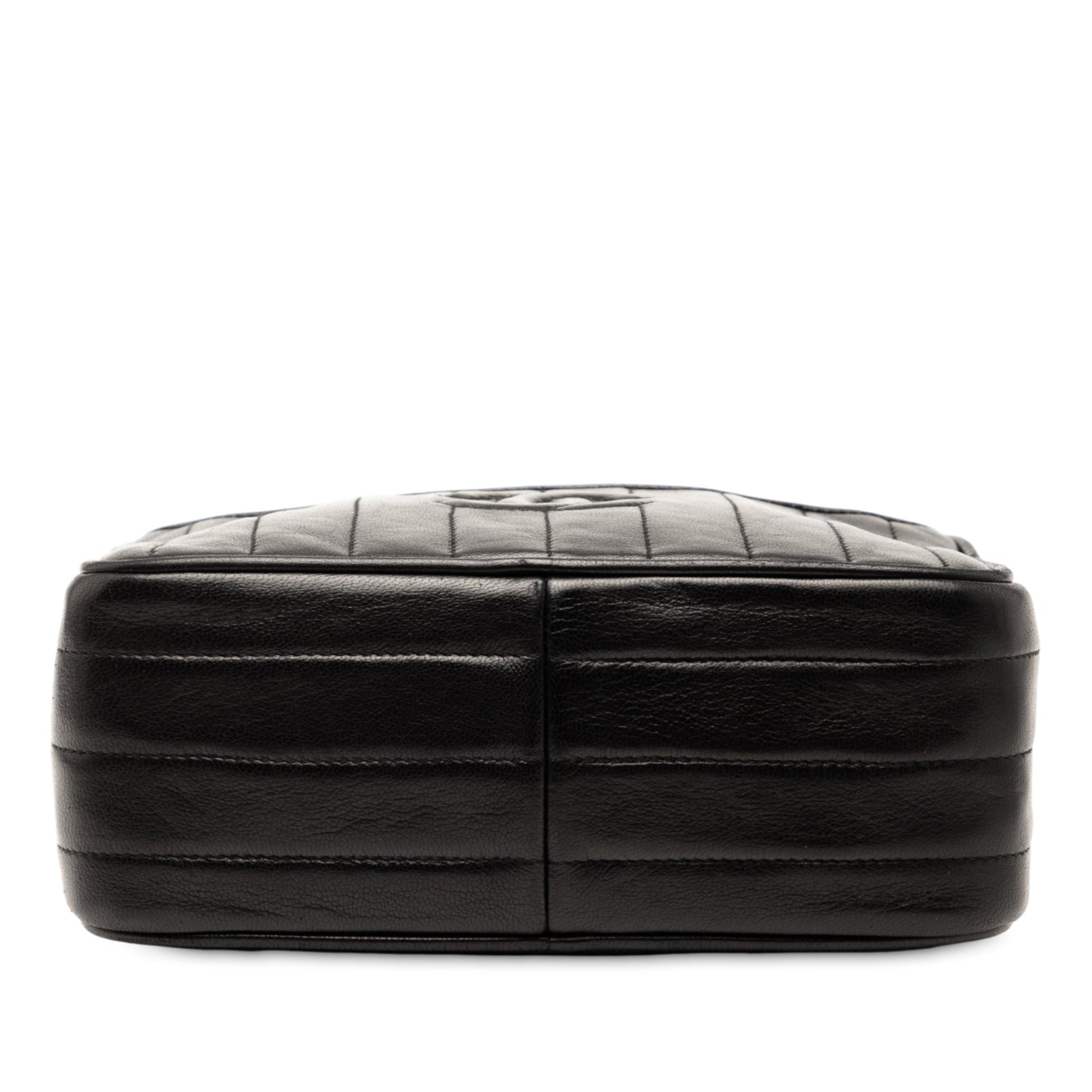 Chanel CC Quilted Lambskin Tassel Camera Bag