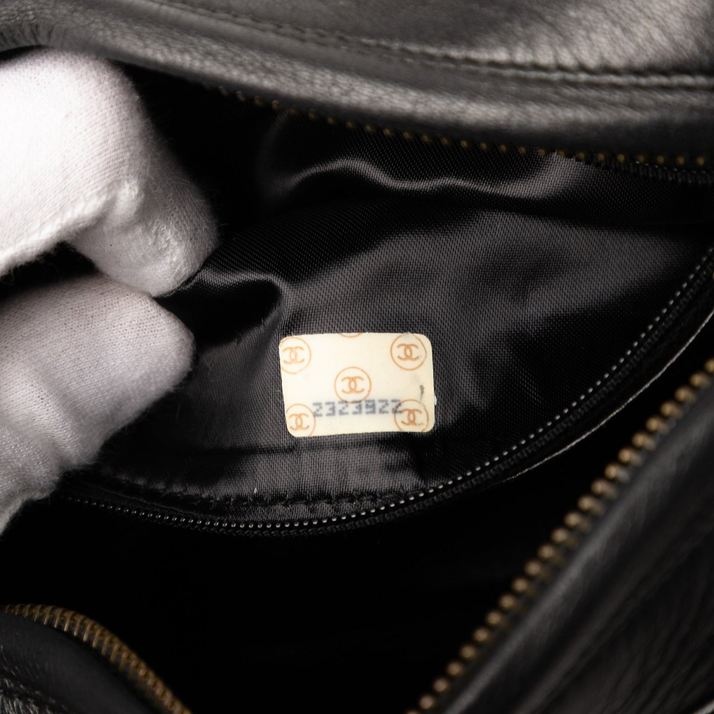 Chanel CC Quilted Lambskin Tassel Camera Bag