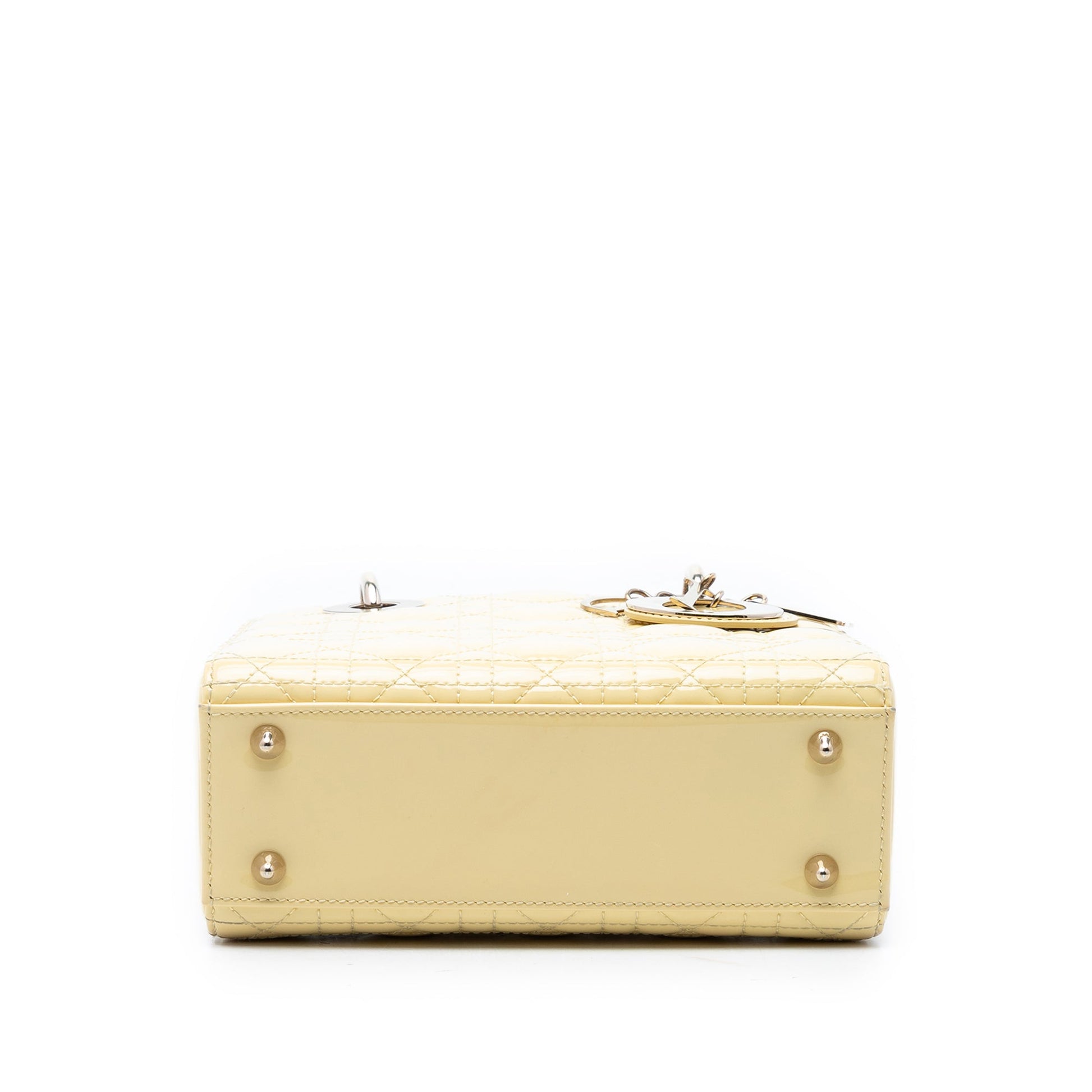 Dior Small Patent Cannage Lady Dior