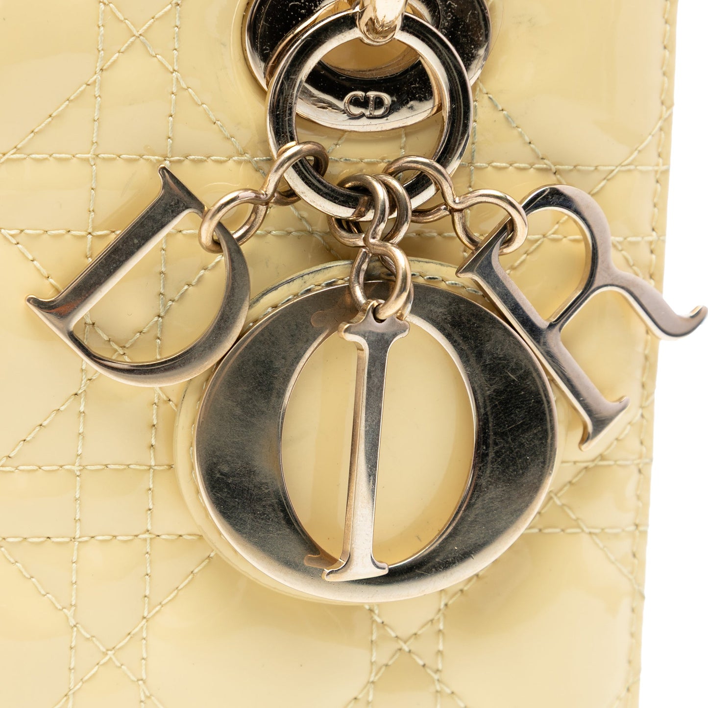 Dior Small Patent Cannage Lady Dior