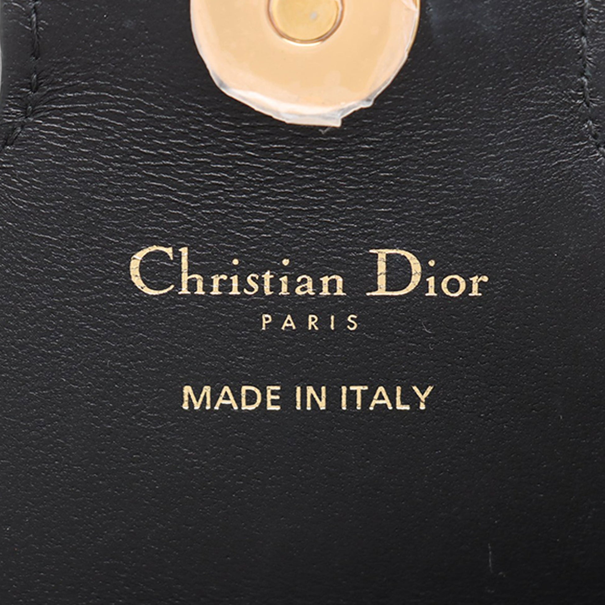 Dior lambskin Cannage Jolie Chain Crossbody