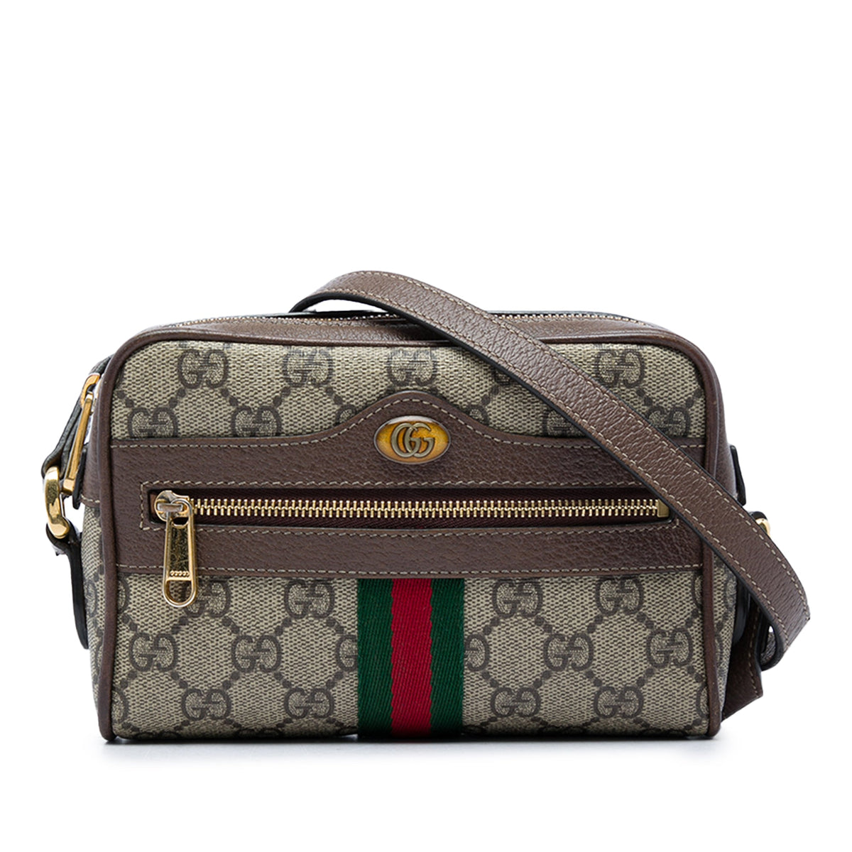 Gucci Mini GG Supreme Web Ophidia Crossbody