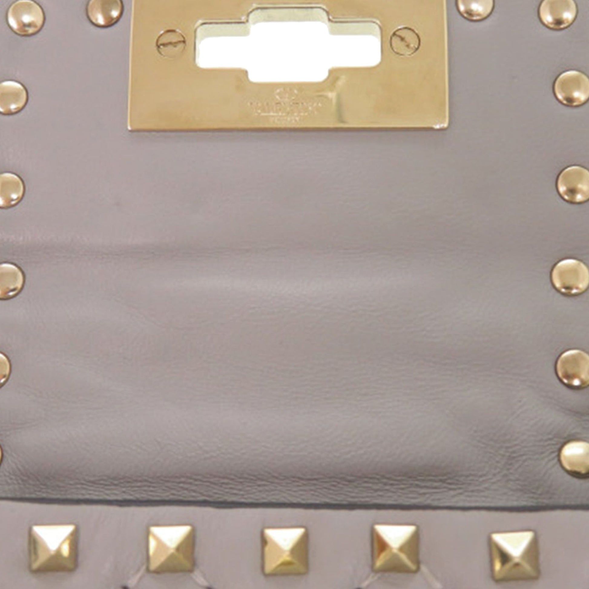 Valentino Lambskin Rockstud Spike Phone Case Crossbody