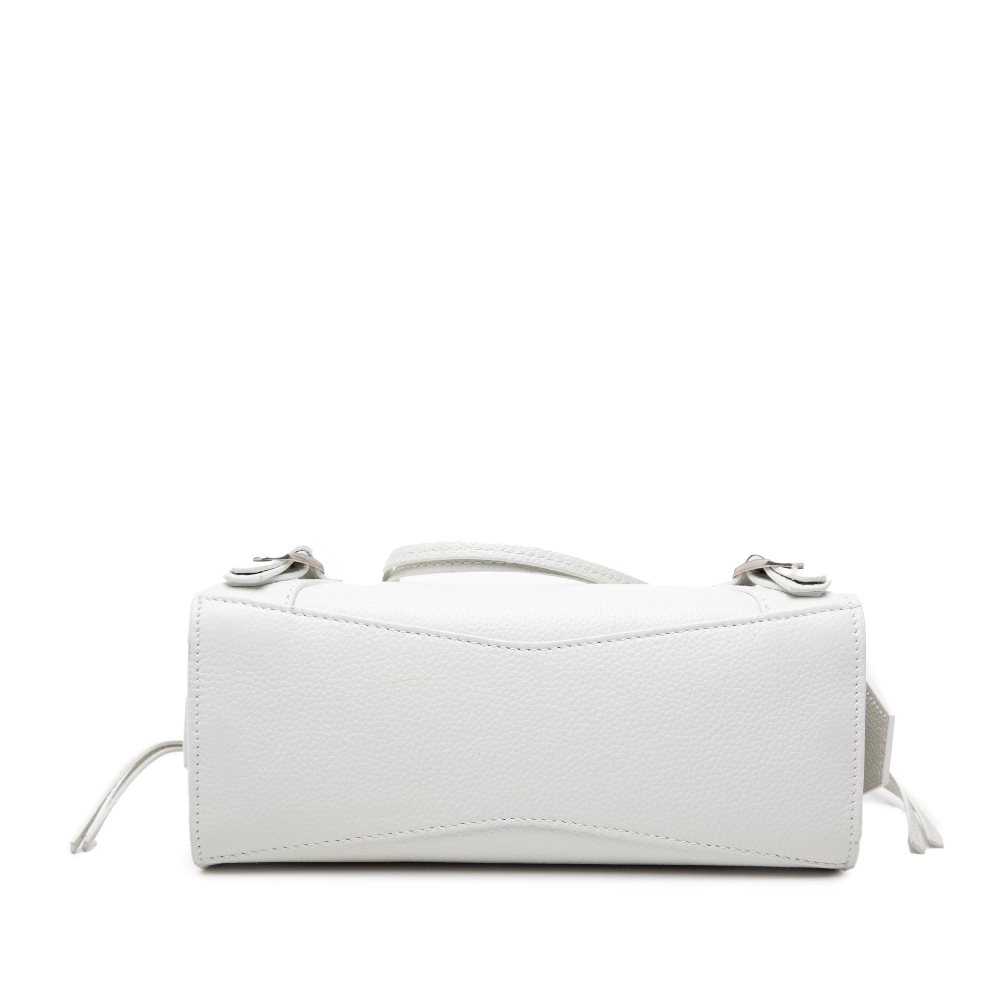 Balenciaga Mini Calfskin Motocross Neo Classic City Satchel