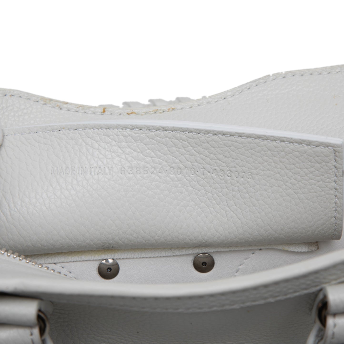Balenciaga Mini Calfskin Motocross Neo Classic City Satchel