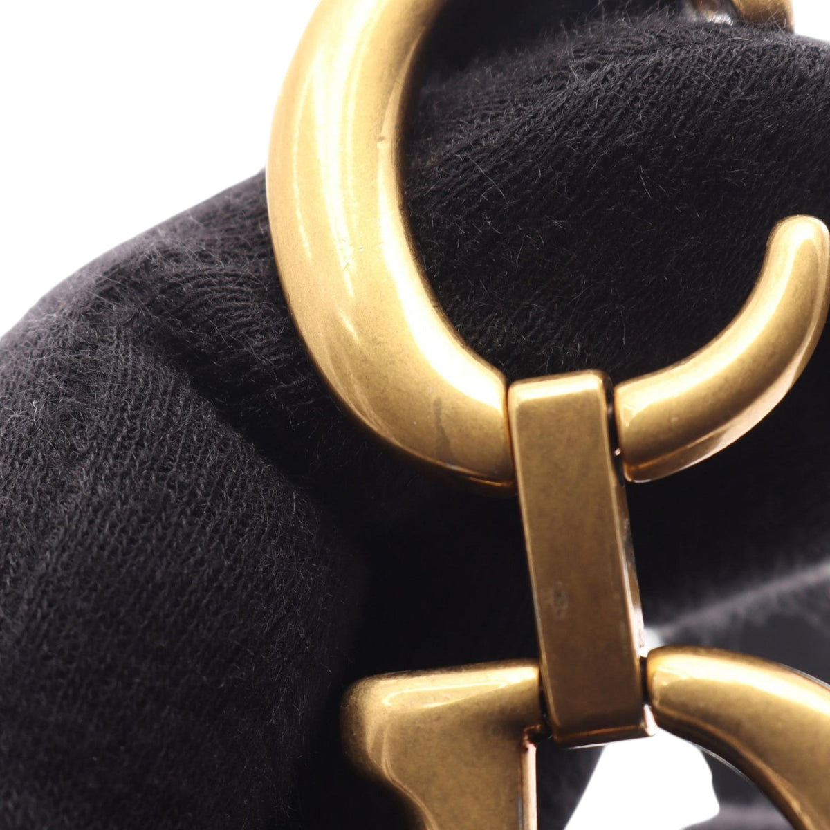 Dior Mini Oblique Canvas Saddle Bag