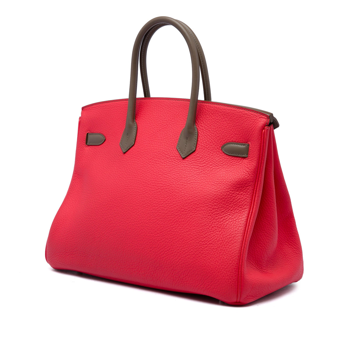 Hermès Tricolor Clemence and Swift Birkin Cascade Retourne 35 — Pink