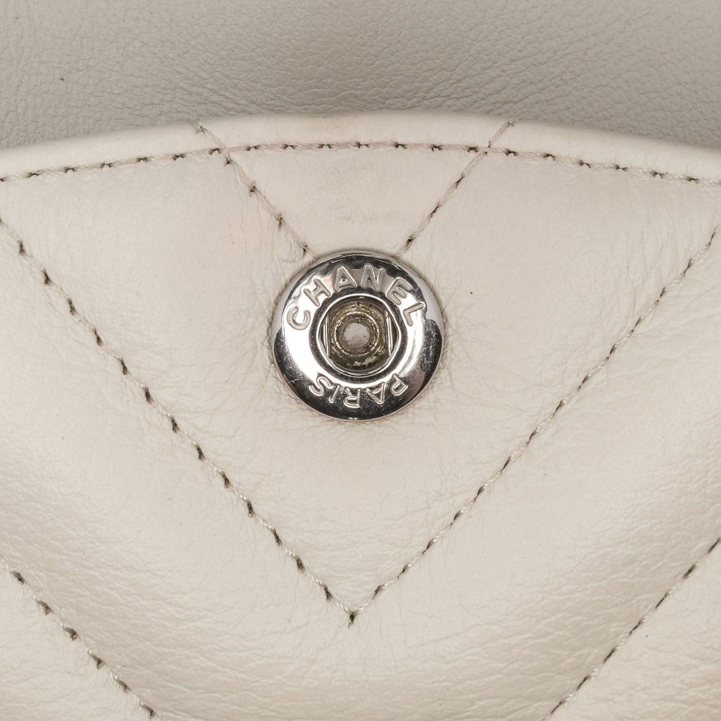 Chanel Small Classic Chevron Lambskin Double Flap
