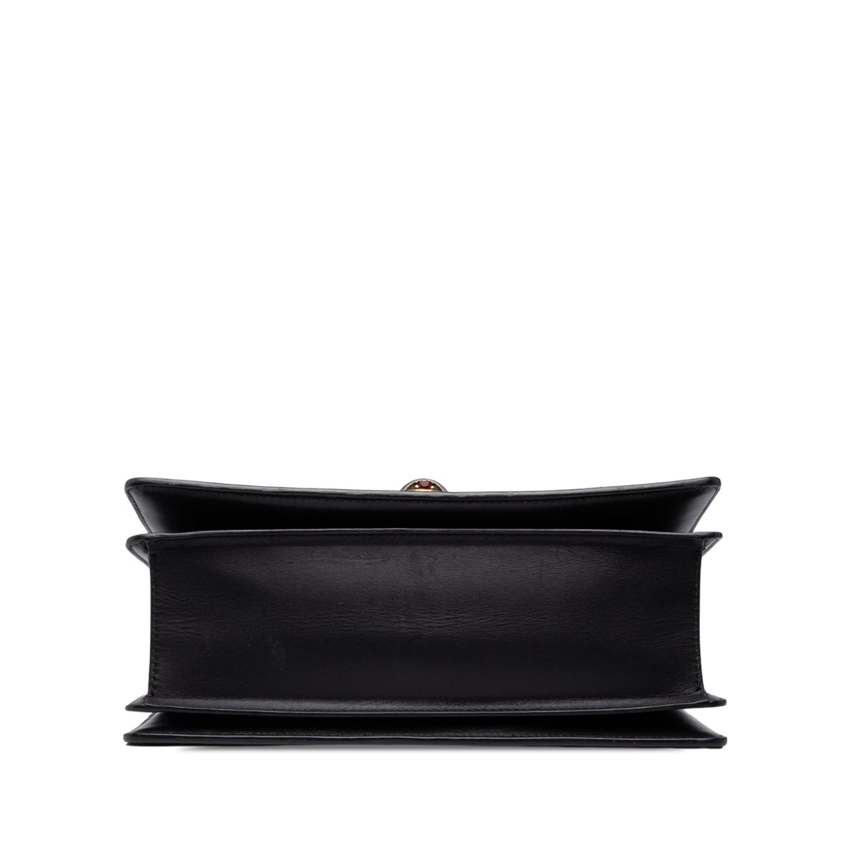 Gucci Small Bicolor Calfskin Queen Margaret Top Handle Bag — White