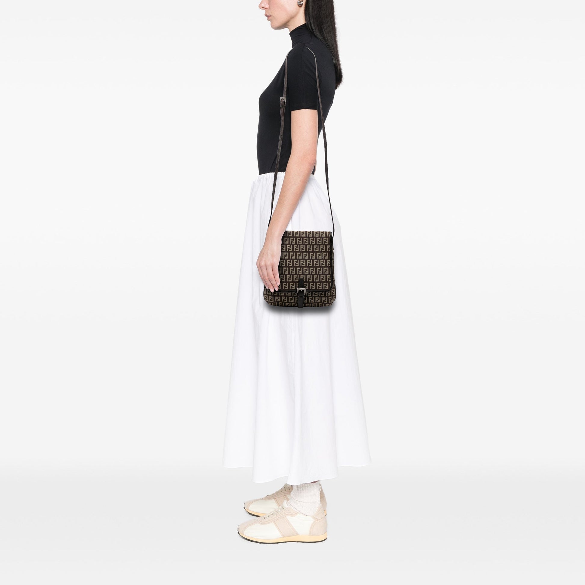 Fendi Zucchino Canvas Crossbody