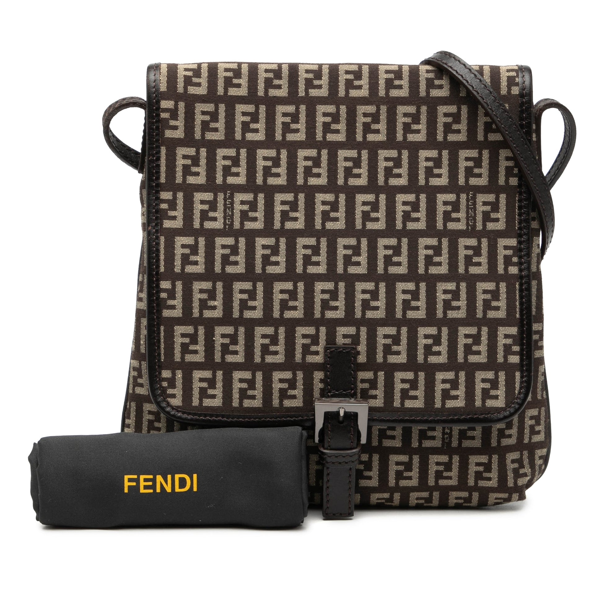 Fendi Zucchino Canvas Crossbody