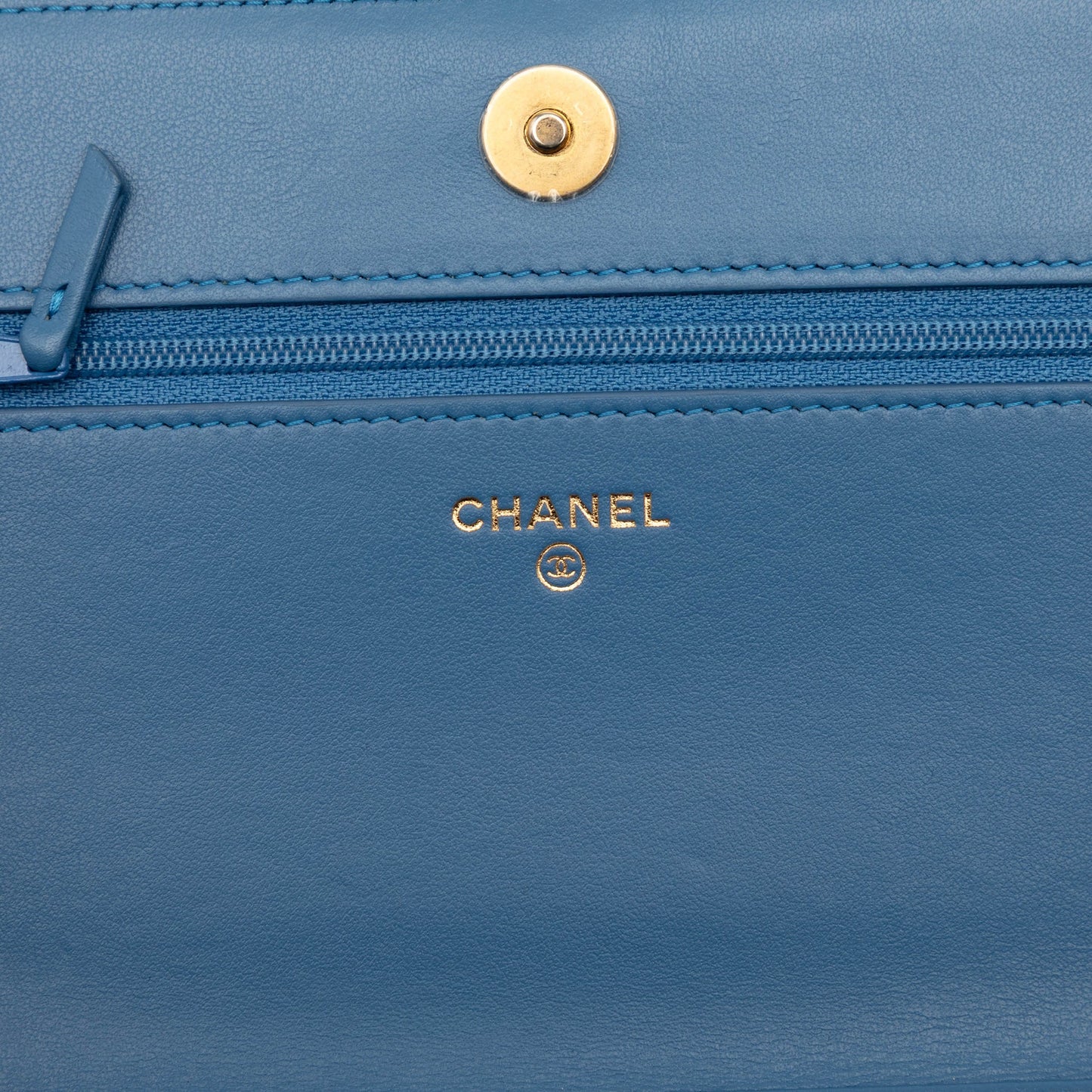 Chanel Quilted Caviar Boy Wallet on Chain
