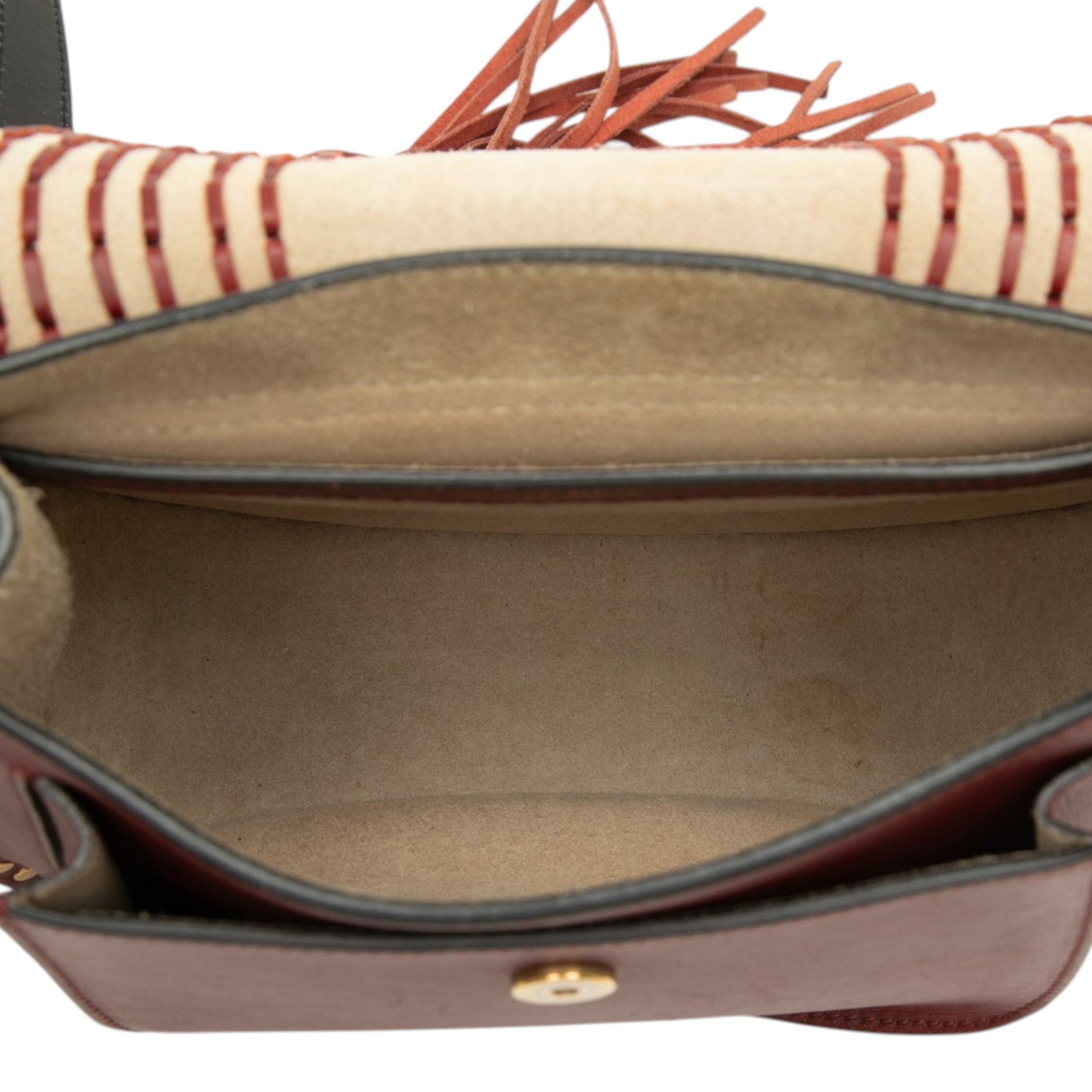 Chloé Medium Leather Braided Hudson Crossbody
