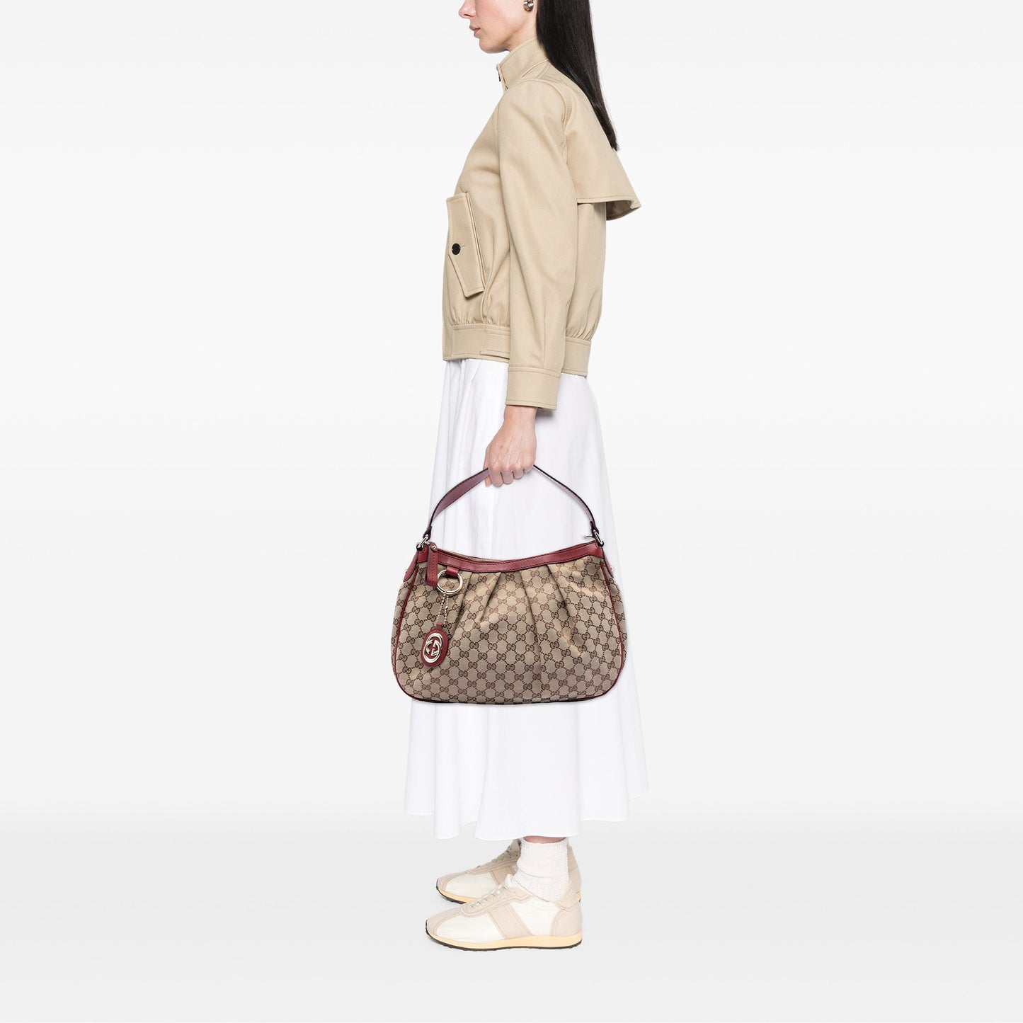 Gucci GG Canvas Sukey Shoulder Bag