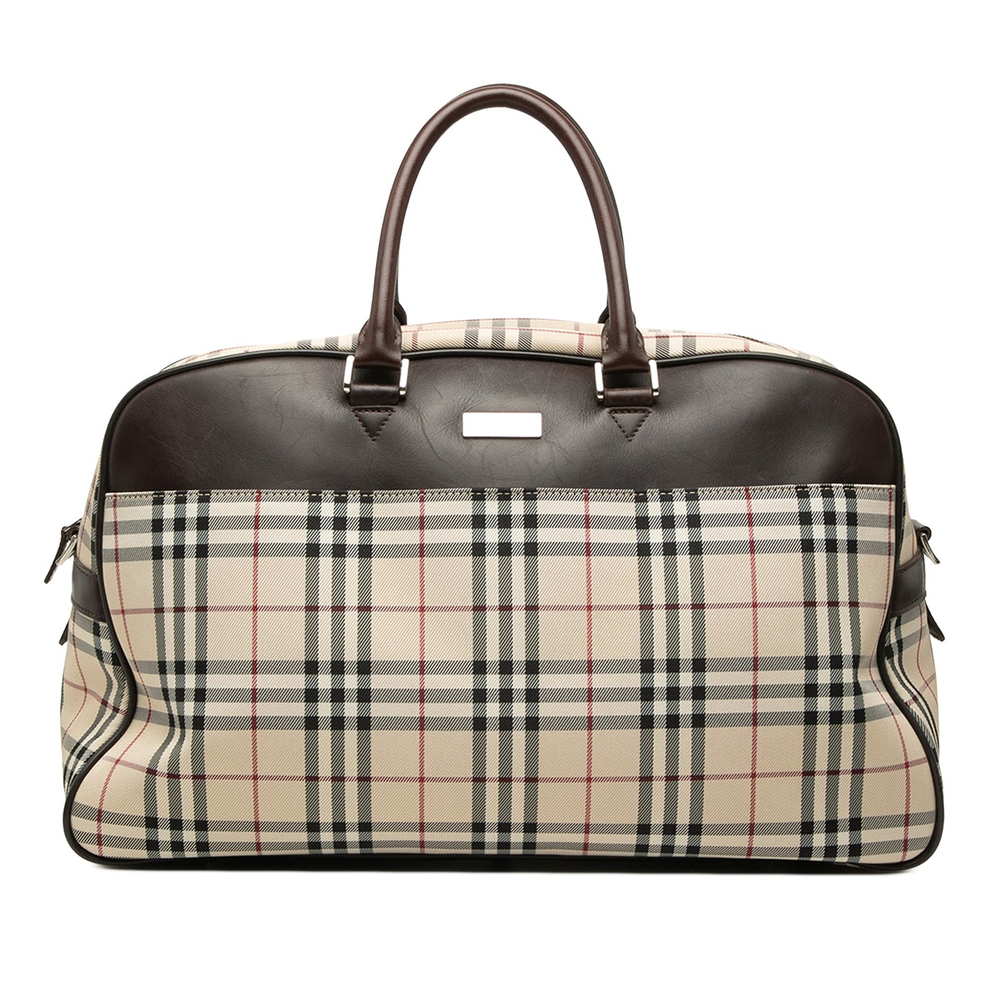 Burberry House Check Canvas Travel Bag
