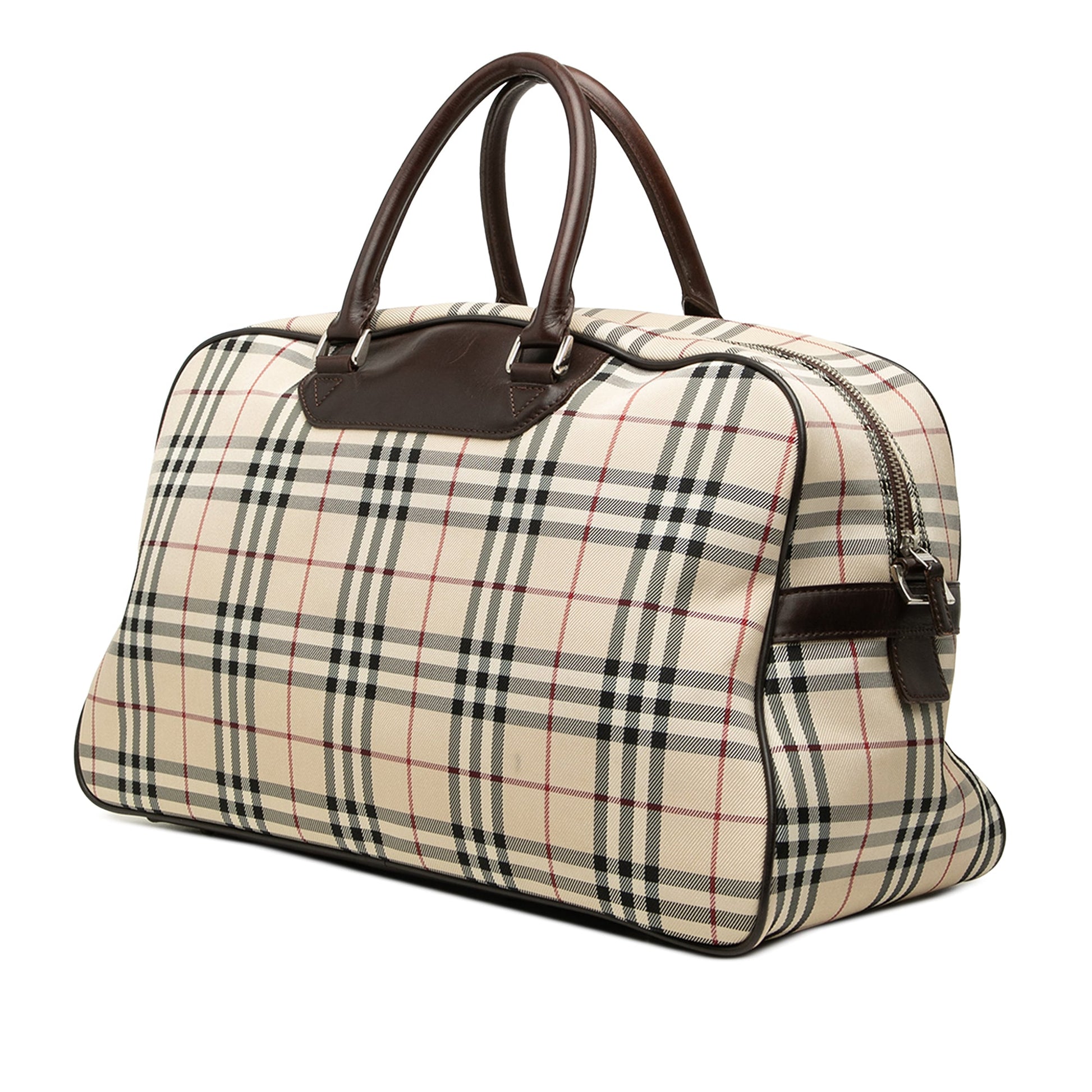 Burberry House Check Canvas Travel Bag
