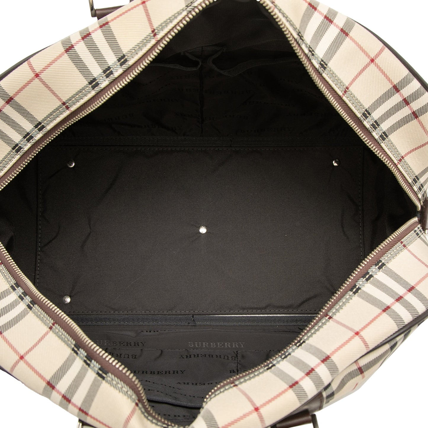 Burberry House Check Canvas Travel Bag
