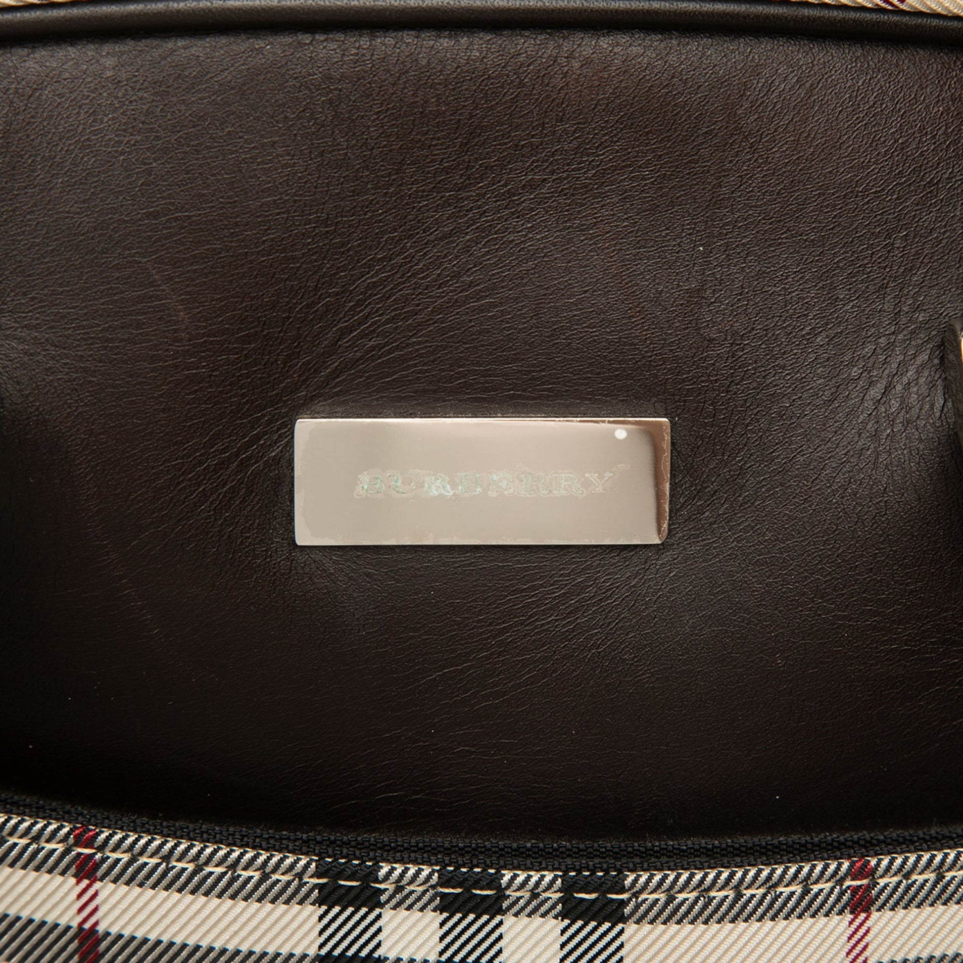 Burberry House Check Canvas Travel Bag