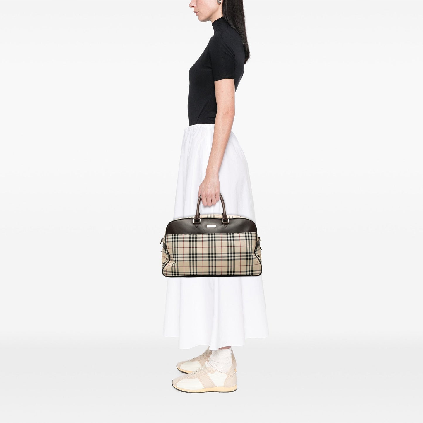 Burberry House Check Canvas Travel Bag