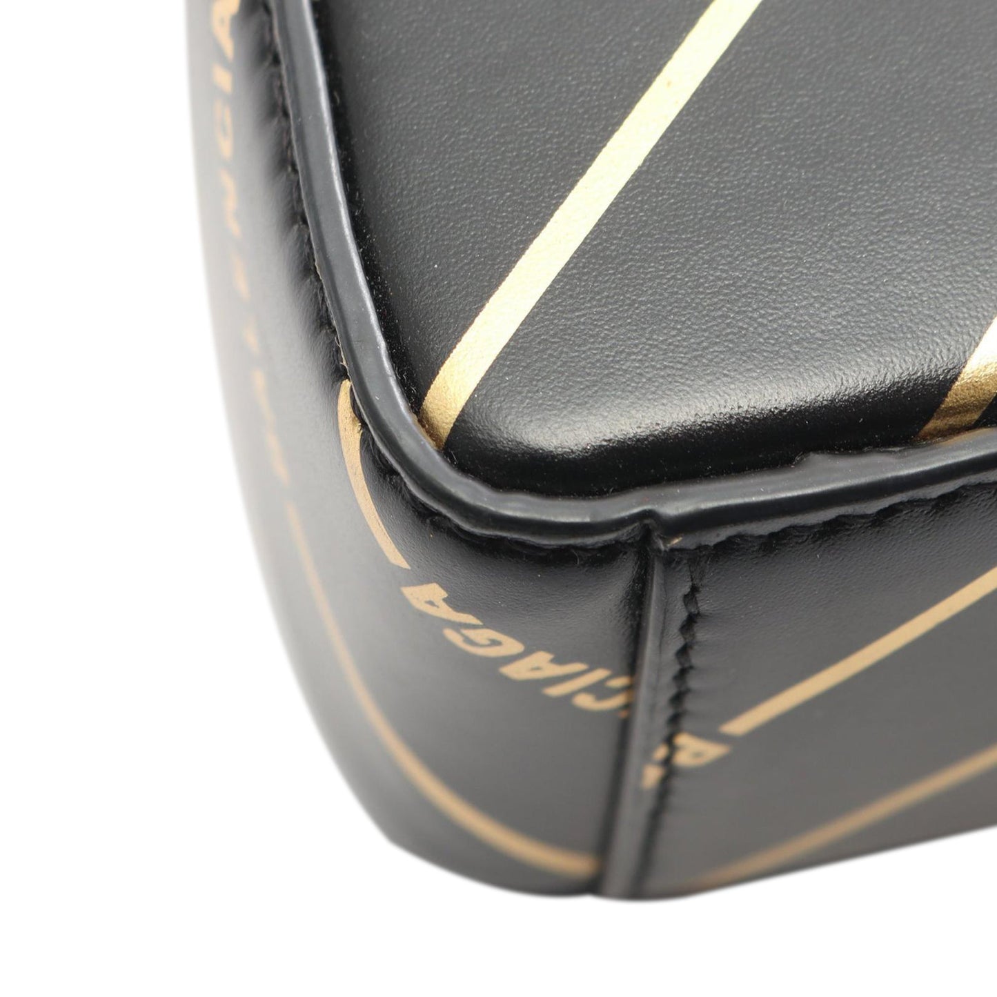 Balenciaga Leather Logo Box Satchel