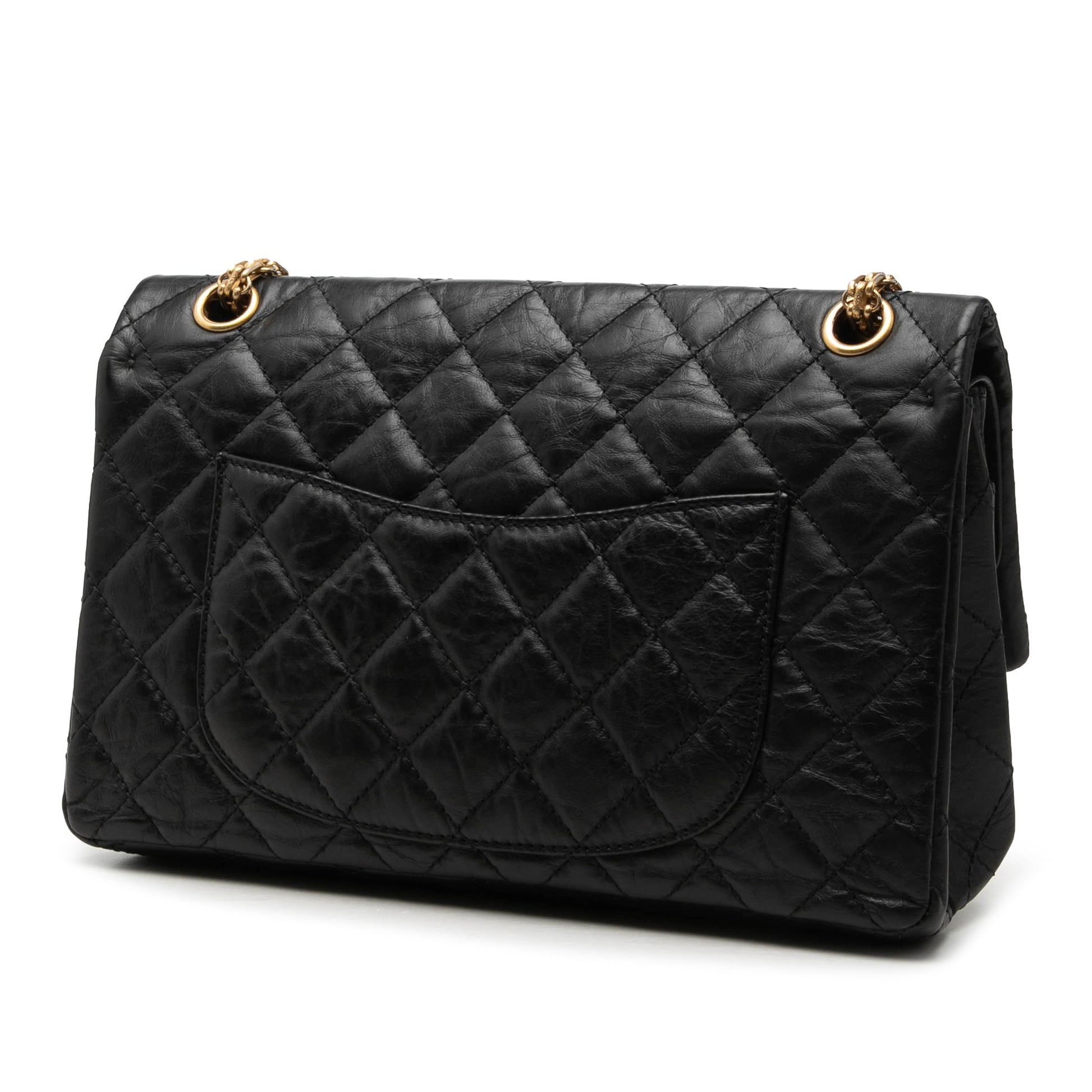 Chanel Quilted Aged Calfskin Reissue 2.55 Double Flap 226