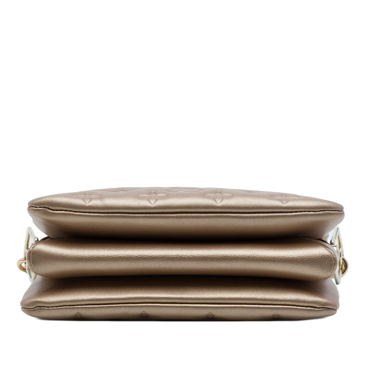 Louis Vuitton Monogram Embossed Puffy Lambskin Coussin BB