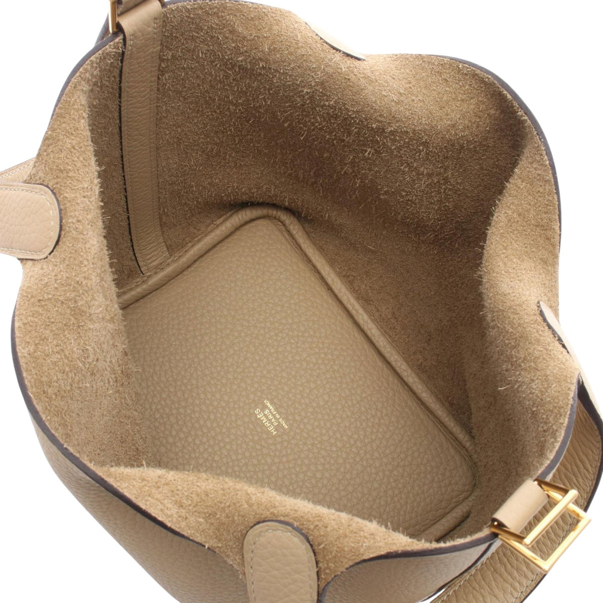 Hermès Clemence and Swift Picotin Lock 18 Eclat — Yellow