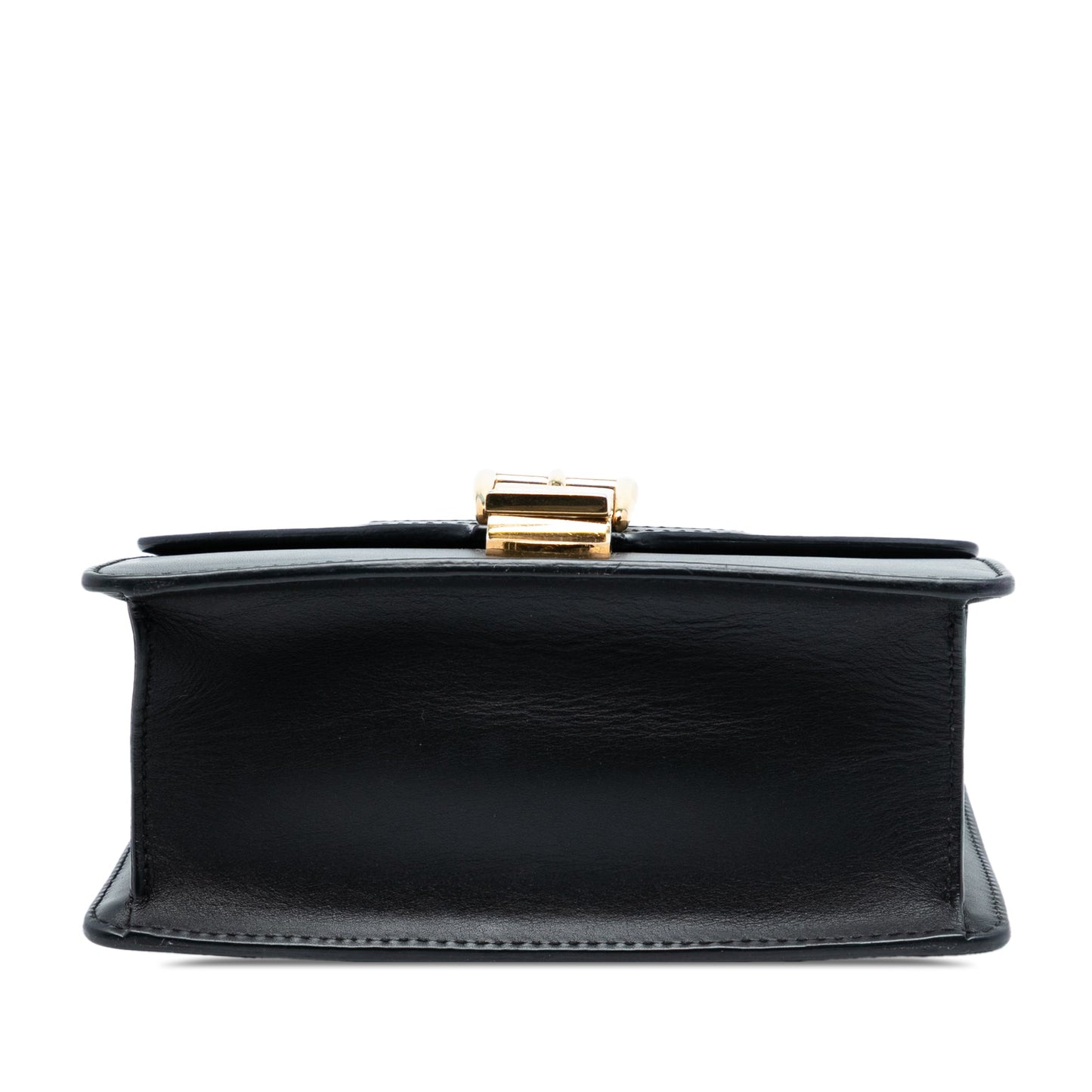 Gucci Mini Leather Web Sylvie Chain Crossbody