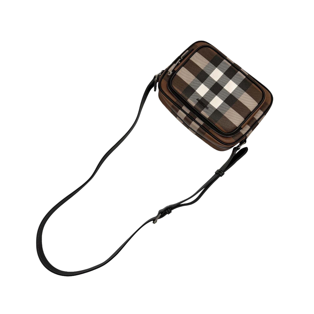 Burberry Giant Check E-Canvas Paddy Crossbody