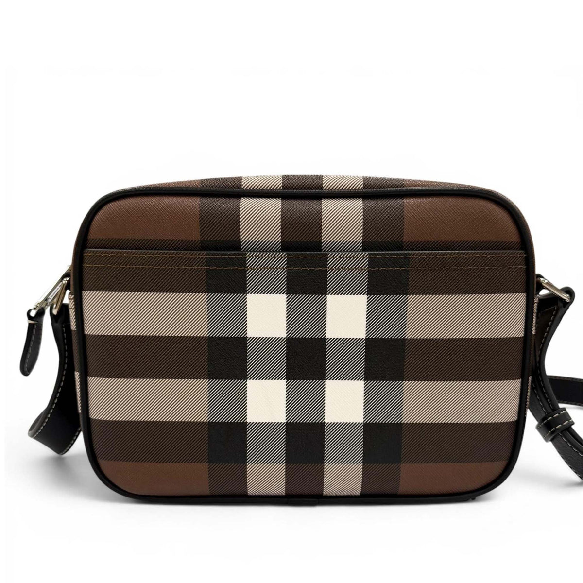 Burberry Giant Check E-Canvas Paddy Crossbody
