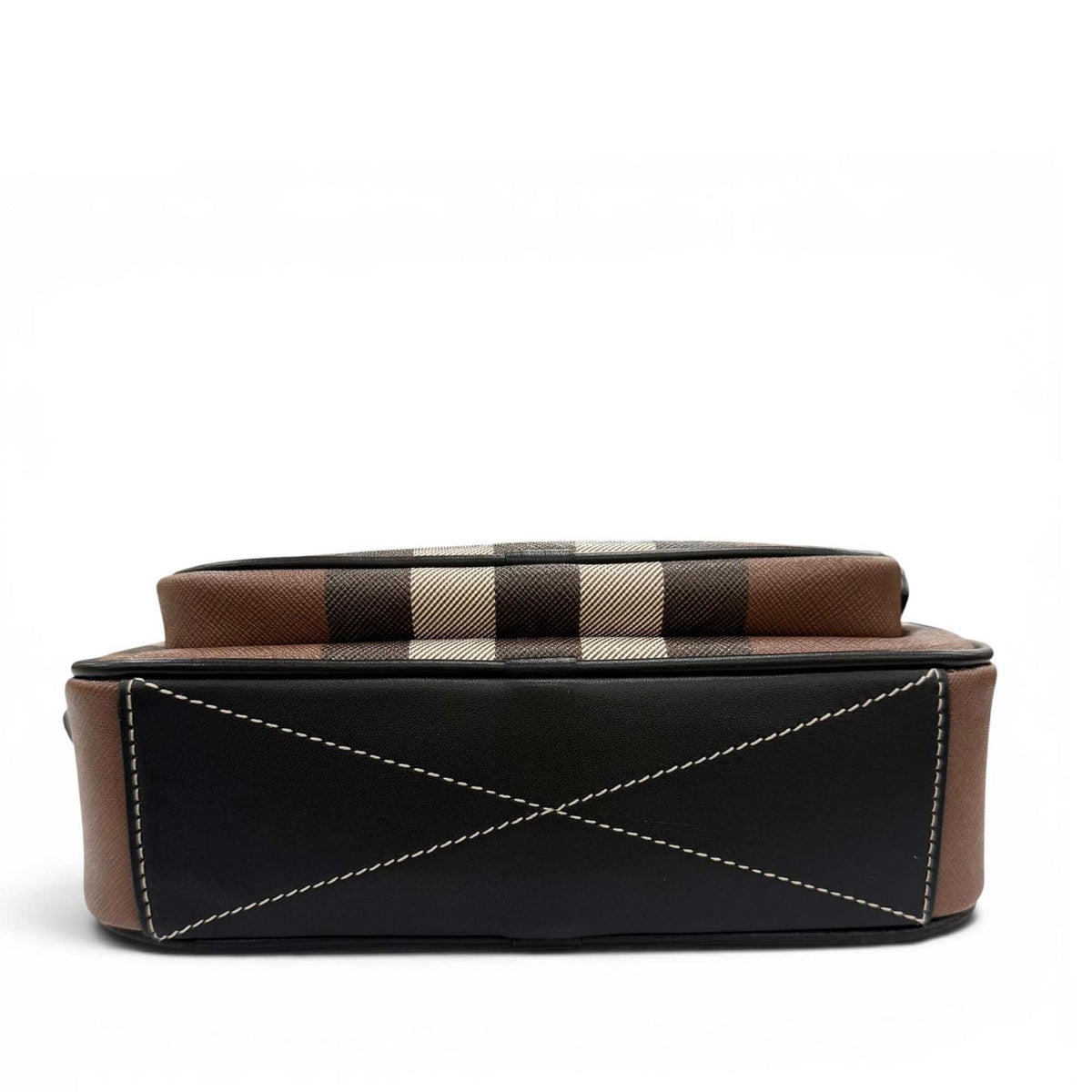 Burberry Giant Check E-Canvas Paddy Crossbody