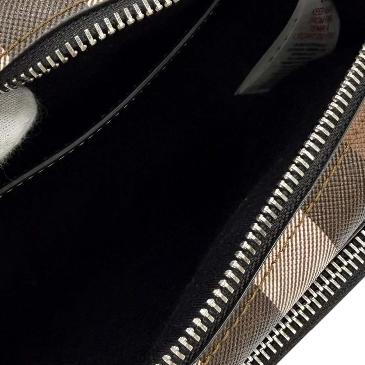 Burberry Giant Check E-Canvas Paddy Crossbody
