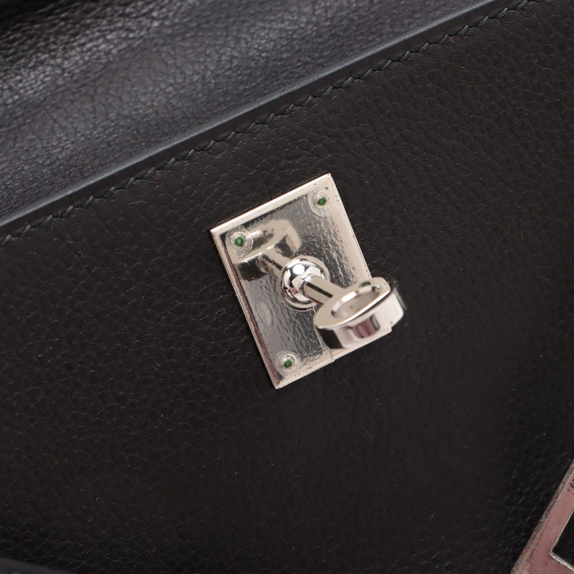 Hermès Evergrain Kelly Pochette