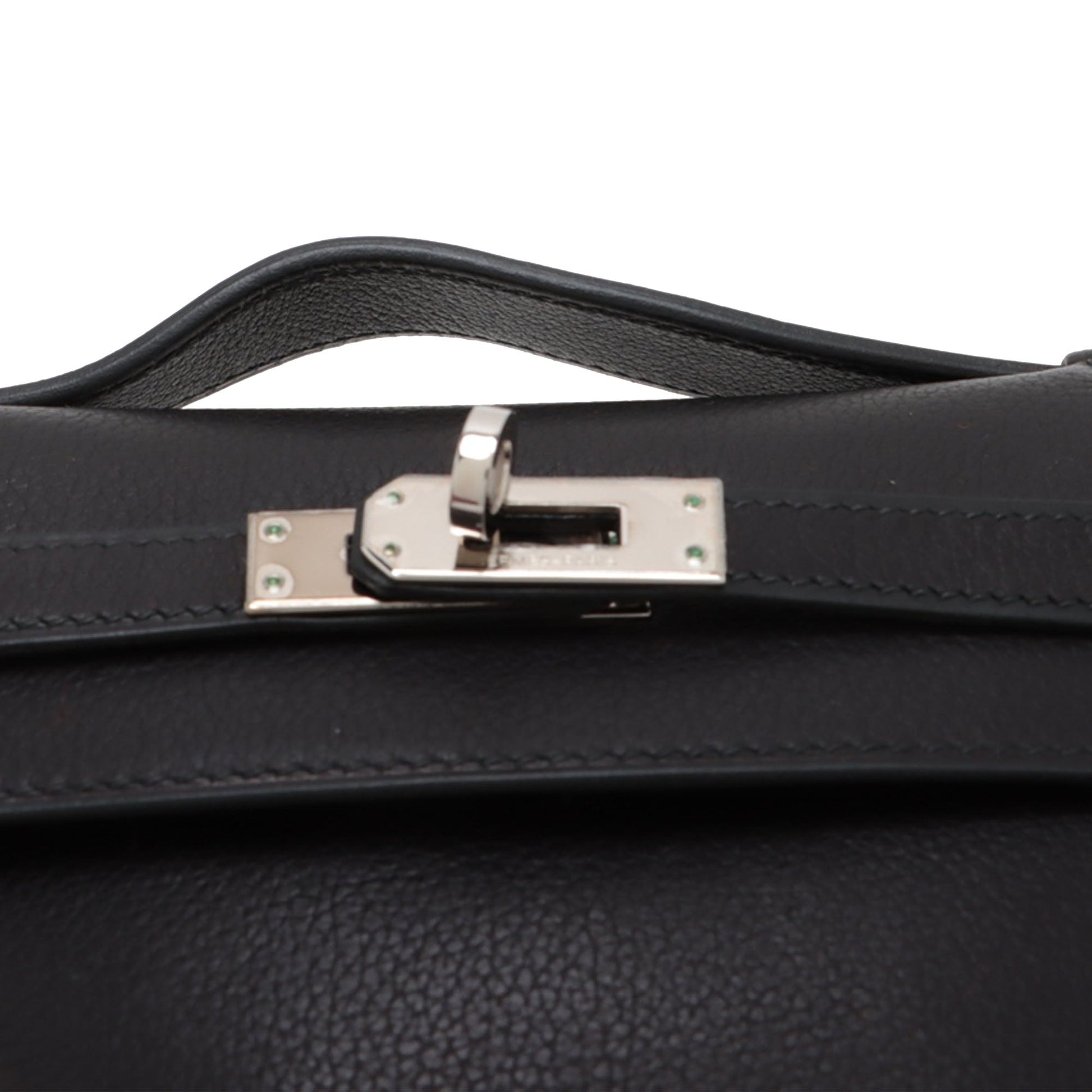 Hermès Evergrain Kelly Pochette