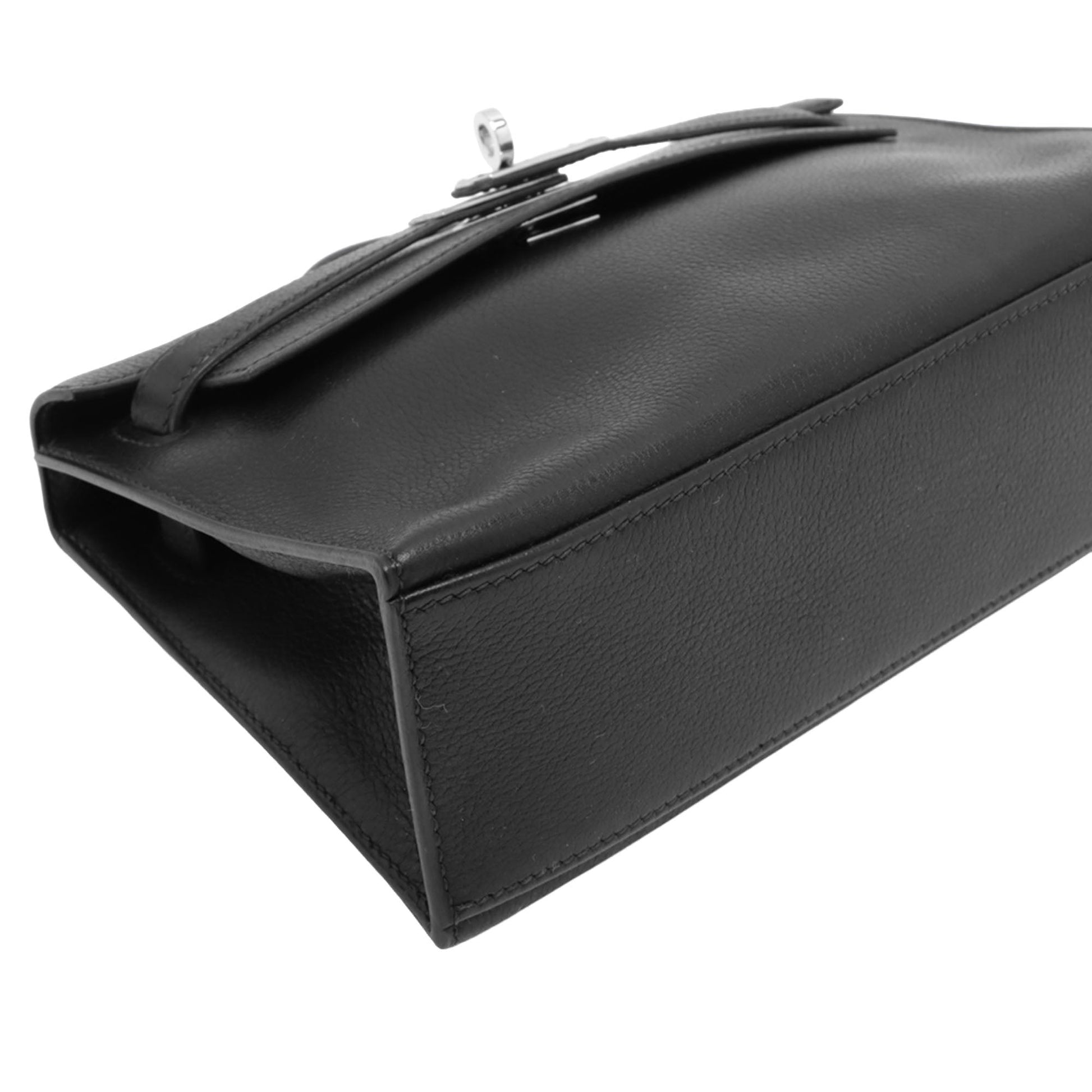 Hermès Evergrain Kelly Pochette