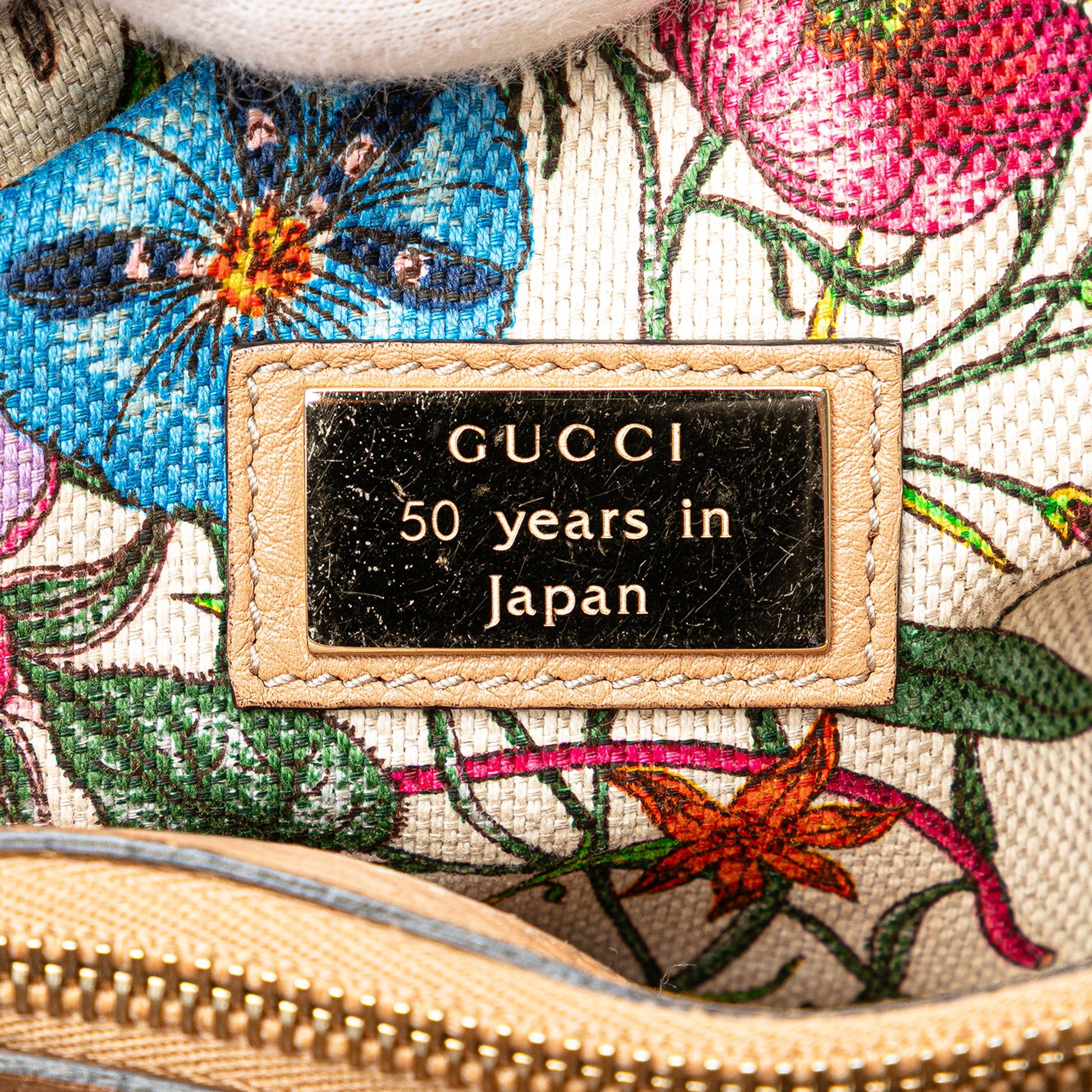 Gucci Medium Calfskin Bamboo Shopper Satchel