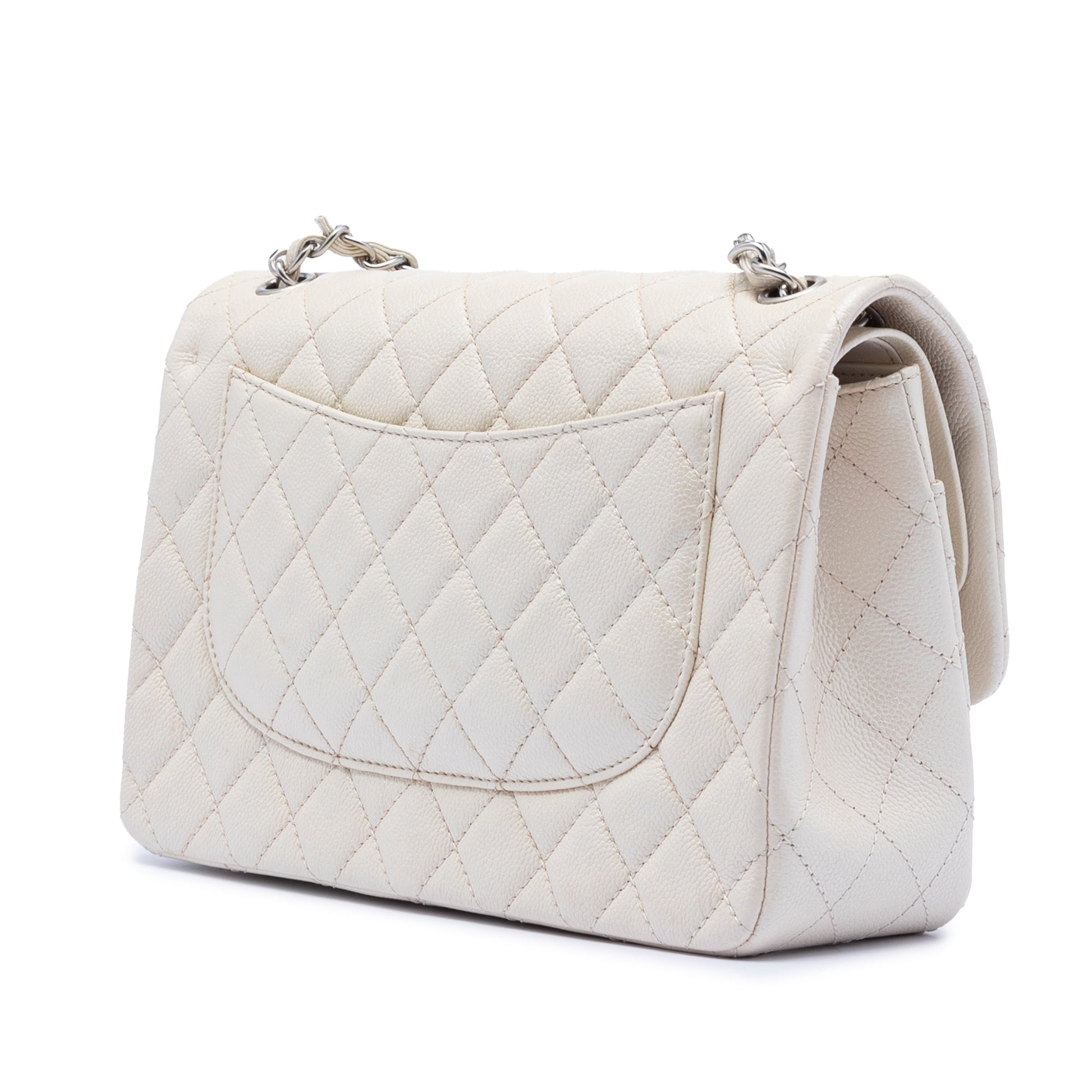 Chanel Jumbo Classic Iridescent Caviar Double Flap