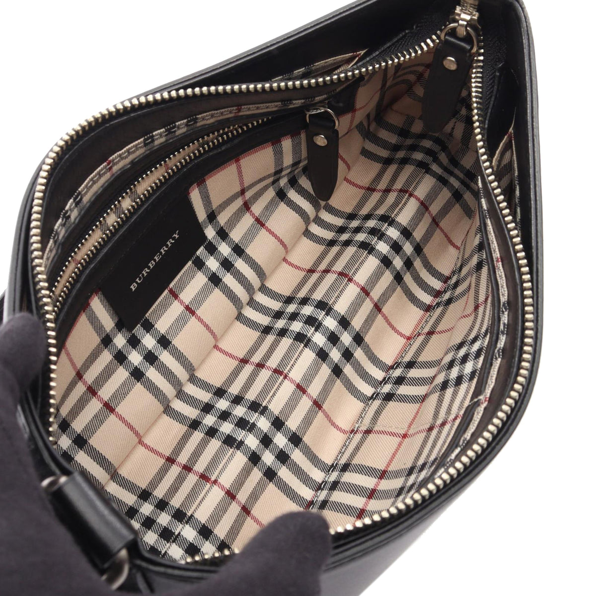 Burberry Leather Shoulder Bag