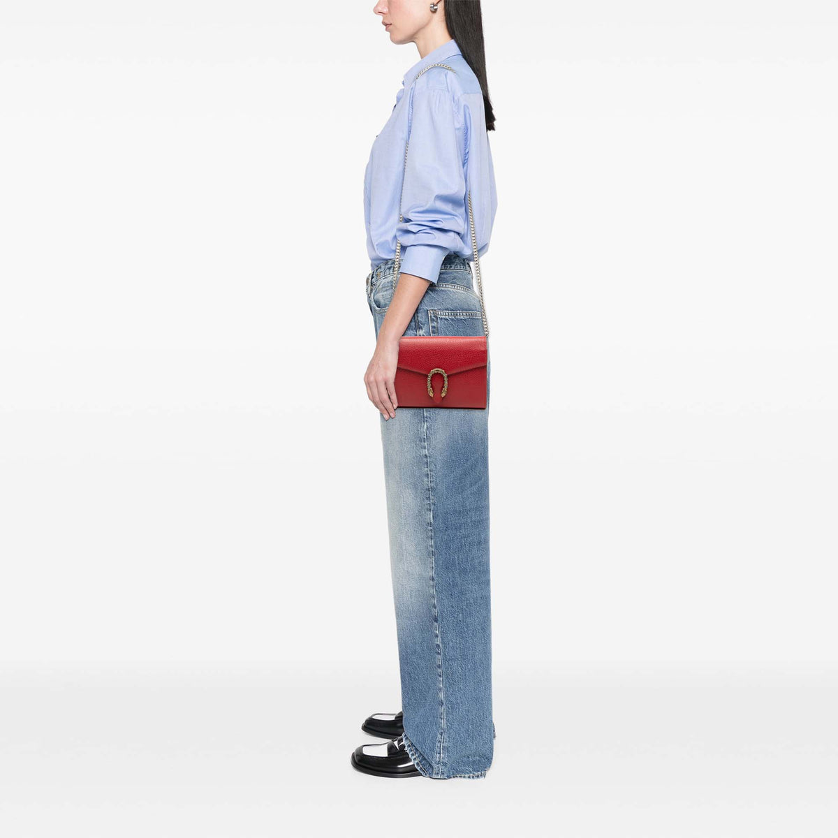 Gucci Calfskin Dionysus Wallet on Chain