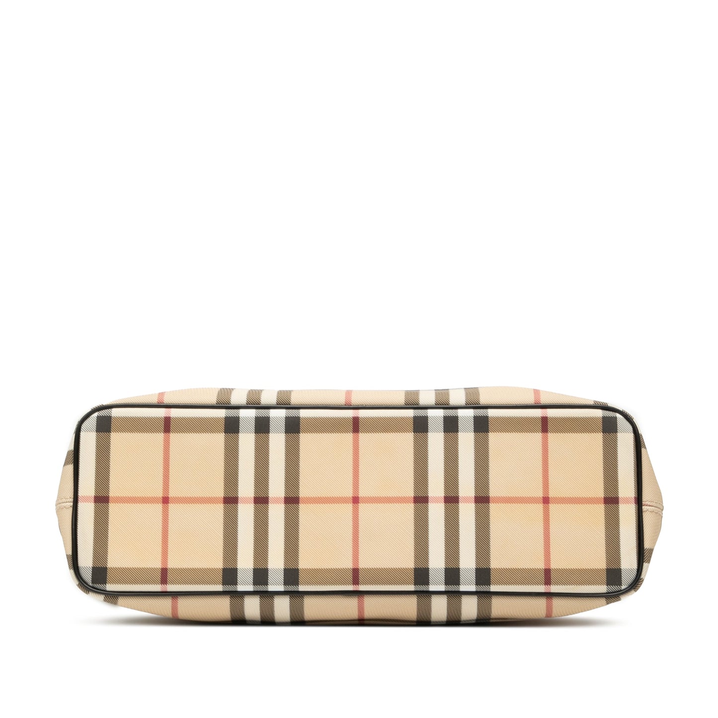 Burberry House Check Coated Canvas Tote