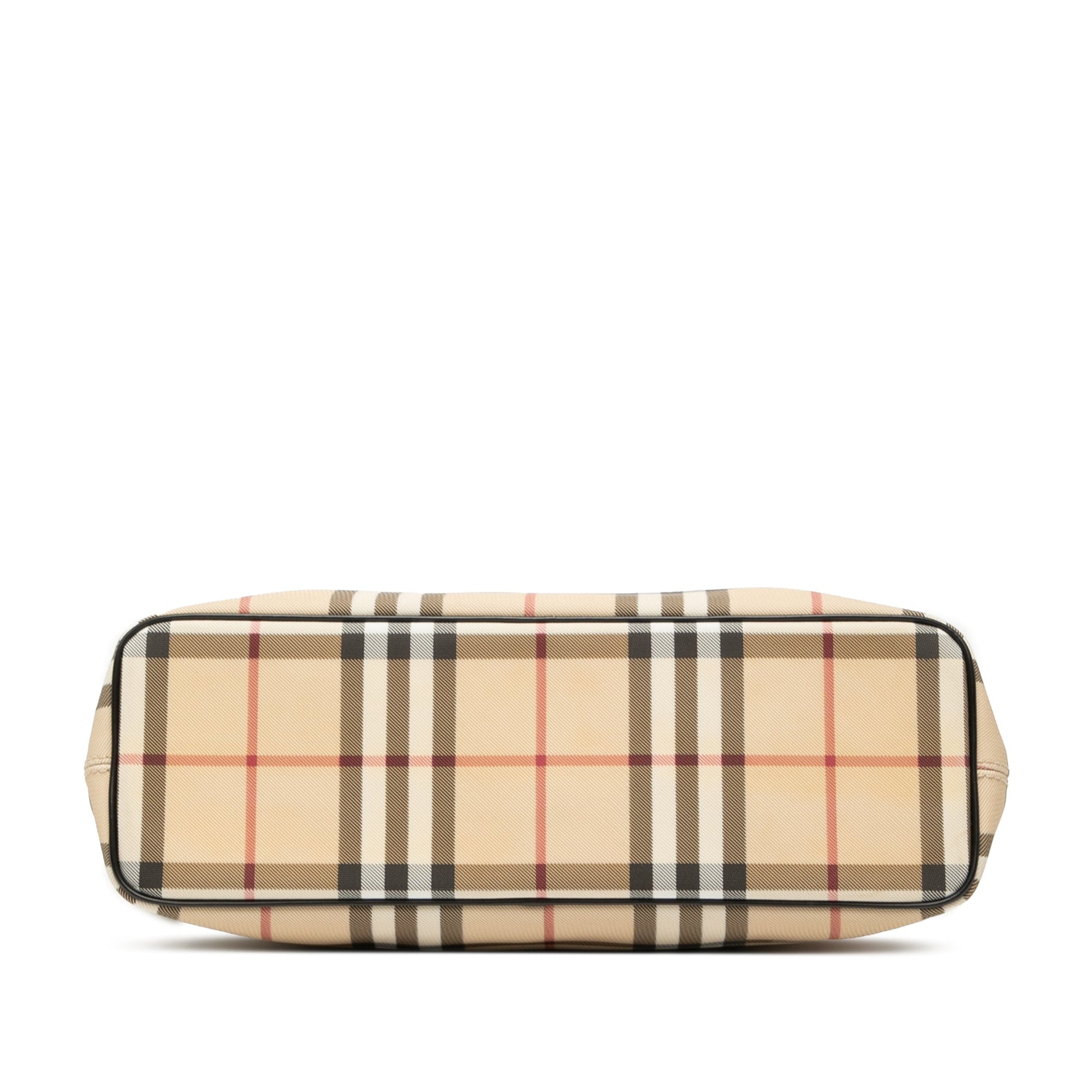 Burberry House Check Coated Canvas Tote