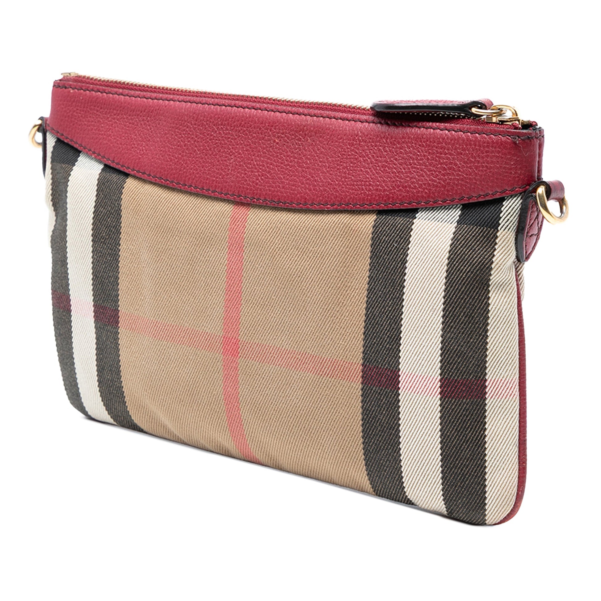 Burberry House Check Canvas Derby Peyton Crossbody