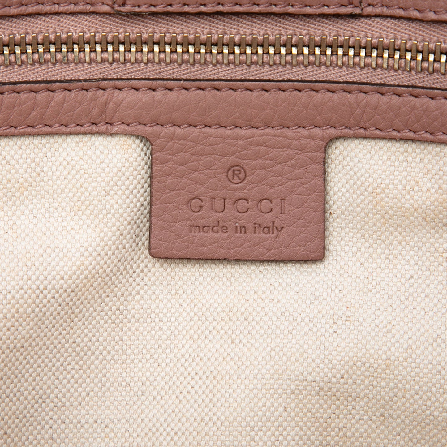 Gucci Medium Calfskin Bamboo Shopper Satchel