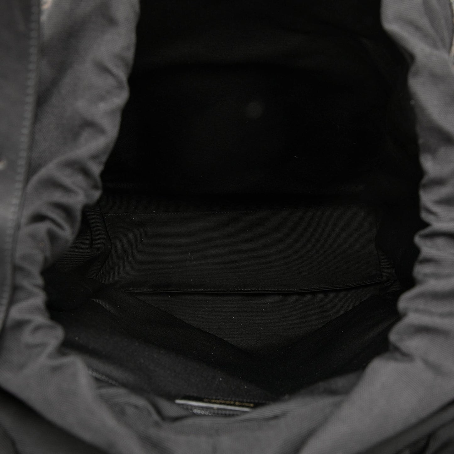 Saint Laurent Canvas Monogram Utilitarian Hunting Backpack