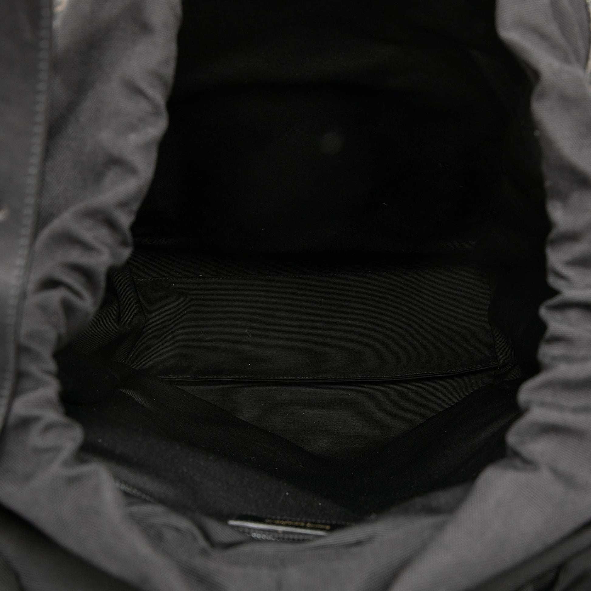 Saint Laurent Canvas Monogram Utilitarian Hunting Backpack