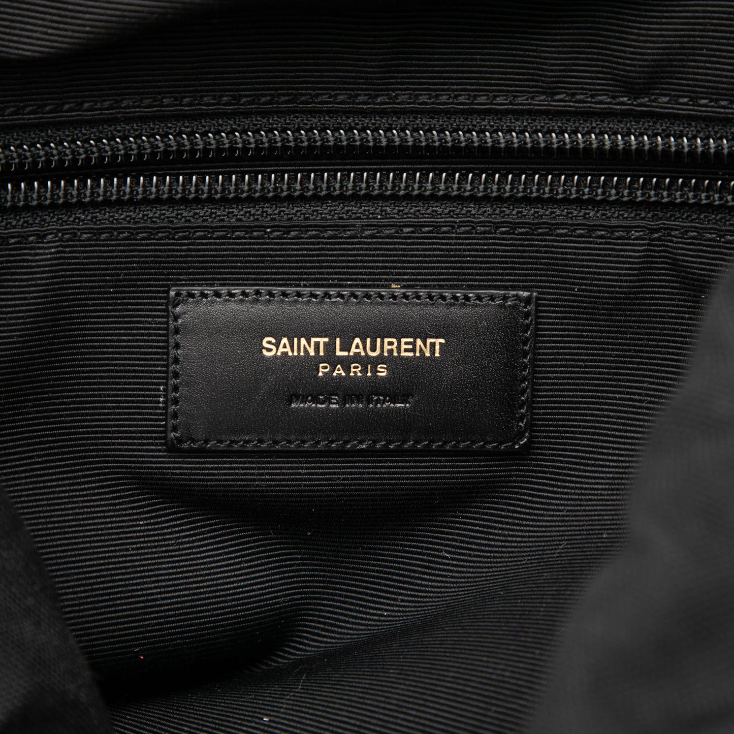 Saint Laurent Canvas Monogram Utilitarian Hunting Backpack