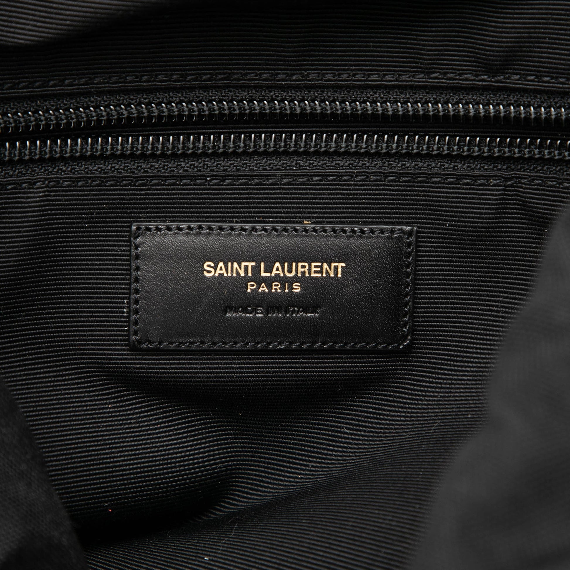 Saint Laurent Canvas Monogram Utilitarian Hunting Backpack