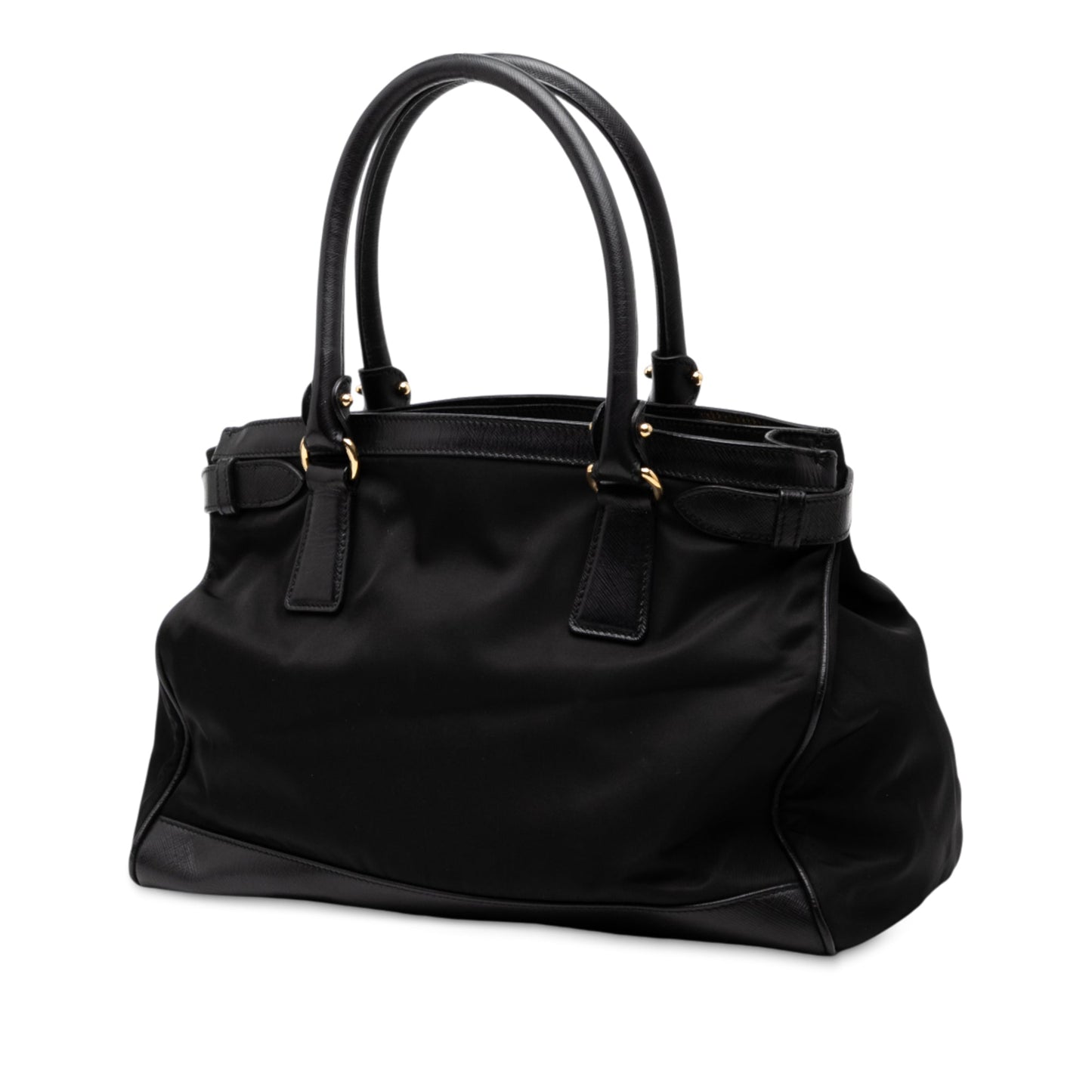Ferragamo Nylon Gancini Satchel