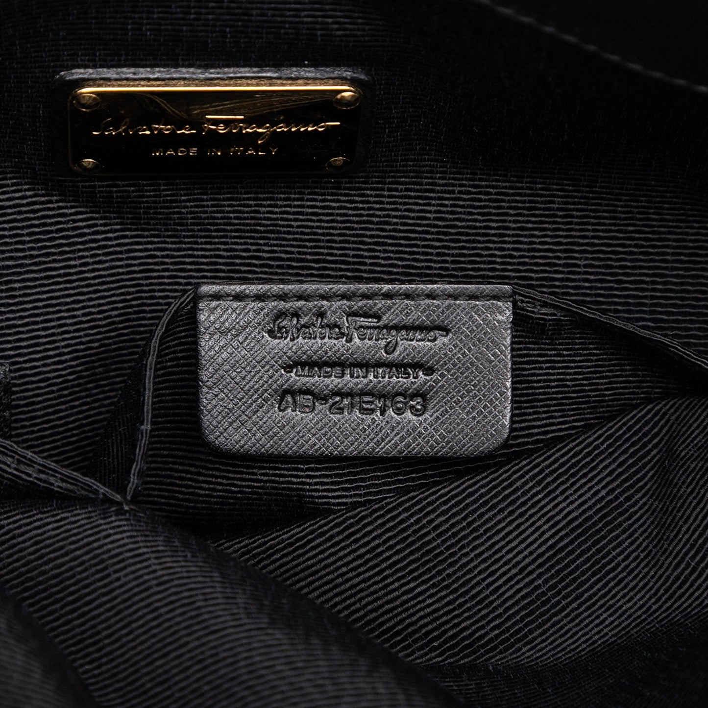 Ferragamo Nylon Gancini Satchel
